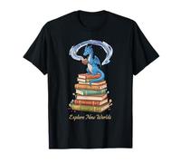 Explore New Worlds Dragon Myths Legends Star T-Shirt