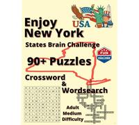 Explore New York: Legends, Nature & Nostalgia: 90+ Word Puzzles (Explore America: State Brain Challenge)