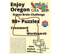 Explore Oregon: Local Legends, Nature & Nostalgia: Word Puzzles (Explore America: State Brain Challenge)