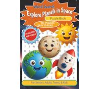 Explore Planets in Space Word Search Puzzle Book: Planets & Solar System Word Searches with Easy to Read Print | 6x9 inches, 110 pages | 50+ puzzles... Gift for Vacations, Holidays, and Free time