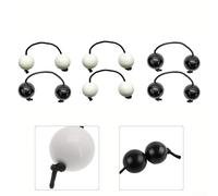 Explore Rhythms with 2 PCS African Shakers Unique Fingertip Percussion Experience (Black)