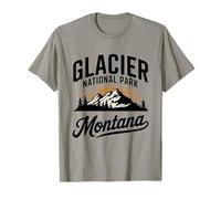 Explore Scenic Wonders Glacier National Park Montana T-Shirt