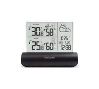 Explore Sci. Wsh4501 Barometer GLASS LCD Black and Clear