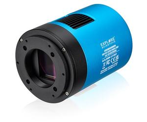 Explore Scientific Active Cooled Deep Sky Astro Colour Camera 26MP with Backside Illumination Technology for Photography of Galaxies, Star Clusters, Moon and Planets on a Telescope with Case