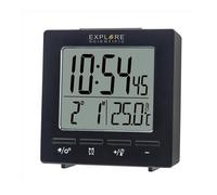 Explore Scientific Multifunction Radio Controlled Clock Black RDC1005BLK