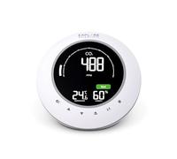 Explore Scientific, WSH2001 Air Quality Monitor, Carbon Dioxide, Humidity, Temperature, White
