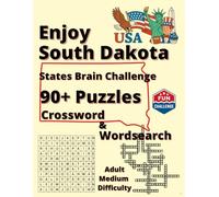 Explore South Dakota: Local Legends, Nature & Nostalgia: 90+ Word Puzzles (Explore America: State Brain Challenge)
