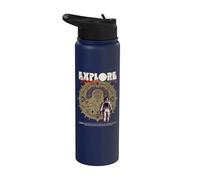 Explore Space | YOG-Sothoth Encounter, Unveil Cosmic Secrets Stainless Steel Insulated Water Bottle