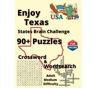 Explore Texas: Legends, Nature & Nostalgia: 90+ Word Puzzles (Explore America: State Brain Challenge)