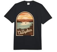 Explore The Beauty of Lake Champlain Through Stunning Scenic Comfort Colors Adult Heavyweight T-Shirt