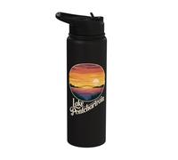 Explore The Beauty of Lake Pontcharttrain in Captivating Stainless Steel Insulated Water Bottle
