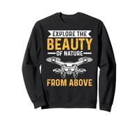 Explore the Beauty of Nature From Above Sweatshirt
