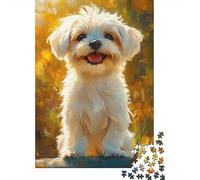 Explore The Charm of Shih Tzu with 1000 Piece Wooden Puzzle - A Perfect Blend of Fun And Education for Adults