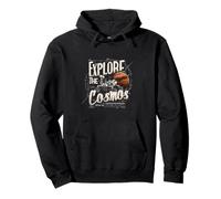 EXPLORE THE Cosmos Futuristic Space Exploration Pullover Hoodie