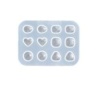 Explore the creative earring design with durable silicone. Portable decorative silicone earrings for craft jewelry projects, フリーサイズ