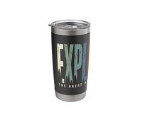 Explore The Great Adventure Stainless Steel Insulated Tumbler