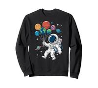 Explore the Infinite Galaxy Moon Adventure Design Sweatshirt