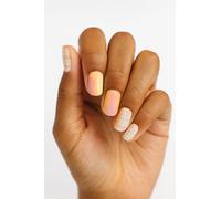 Explore the JW Nails “Pink Edit” Collection - 20 Stick on Wraps (“Dream Pastels” Nail Wrap Set - Soft Rainbow Glow)