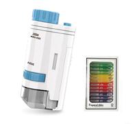 Explore the Microscopic World with Kids Handheld Microscope, 200x Magnification and LED Light (Pink)