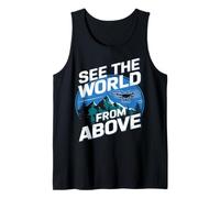 Explore The Scenery See The World from Above Drone Lover Tank Top