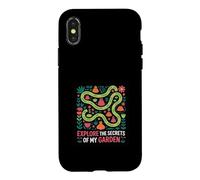 Explore The Secrets Of My Garden Floral Design Case for iPhone X/XS