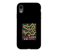 Explore The Secrets Of My Garden Floral Design Case for iPhone XR