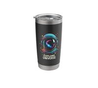 Explore THE Universe Cosmic Astronaut Stainless Steel Insulated Tumbler