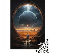 Explore The Universe with Our Space Telescope! Adult Jigsaw Puzzle, 1000 Pieces, 52x38cm/1000pcs; White Pieces with A Smooth Surface; A Thoughtful Gift for A New Home