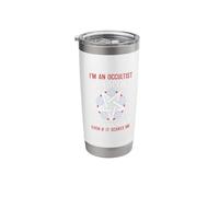 Explore The Unknown Satanic Witchcraft Baphomet Goth Occult Stainless Steel Insulated Tumbler
