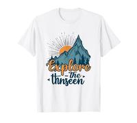 Explore The Unseen Adventure Quote Travel Lovers Camping T-Shirt