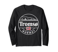 Explore Tromsø Norway City Travel Adventure Long Sleeve T-Shirt