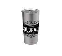 Explore Unique Colorado State Motto Artwork Stainless Steel Insulated Tumbler