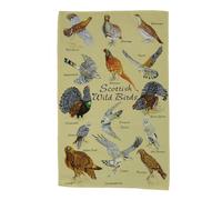 Explore Wild Birds : 100% Cotton Tea Towel - Authentic Scottish Design