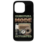 Explore Wilderness Campfire Hiking Adventure Survival Mode Case for iPhone 13 Pro