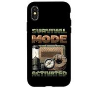 Explore Wilderness Campfire Hiking Adventure Survival Mode Case for iPhone X/XS