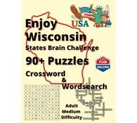 Explore Wisconsin: Legends, Nature & Nostalgia: 90+ Word Puzzles (Explore America: State Brain Challenge)