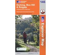 Explorer 146 Dorking, Box Hill and Reigate (OS Explorer Map 146)