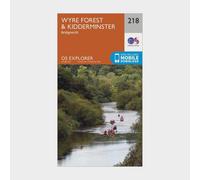 Explorer 218 Kidderminster & Wyre Forest Map With Digital Version, Orange One Size