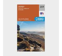 Derby Map | Uttoxeter, Ashbourne and Cheadle | Ordnance Survey | OS Explorer Map 259 | England | Walks | Hiking | Maps | Adventure