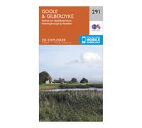 Explorer 291 Goole & Gilberdyke Map With Digital Version, Orange One Size