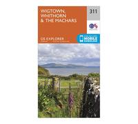 Explorer 311 Wigtown, Whithorn & The Machars Map With Digital Version - Orange, Orange One Size