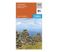 Explorer 315 Carlisle Map With Digital Version - Orange, Orange One Size
