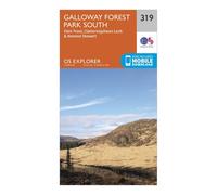 Explorer 319 Galloway Forest Park South Map With Digital Version - Orange, Orange One Size