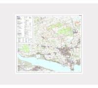 Explorer 367 ~ Dunfermline, Kirkcaldy & Glenrothes South ~ Ordnance Survey Laminated Wall Map (approx 95 x 125 cm)