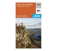 Perth & Kinross Map | Ochil Hills East & Loch Leven | Ordnance Survey | OS Explorer Active Map 369 | Scotland | Walks | Hiking | Maps | Adventure (OS Explorer Map)