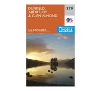 Explorer 379 Dunkeld, Aberfeldy & Glen Almond Map With Digital Version - Orange, Orange One Size