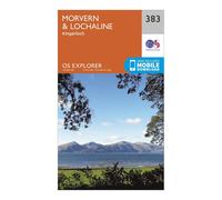 Explorer 383 Movern & Lochaline Map With Digital Version, Orange One Size