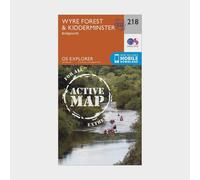 Explorer Active 218 Kidderminster & Wyre Forest Map With Digital Version, Orange One Size