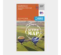 Explorer Active 237 Norwich Map With Digital Version, Orange One Size