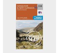Explorer Active 328 Sanquhar & New Cumnock Map With Digital Version, Orange One Size